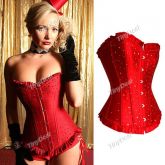 Bustier Shapewear Palace Party Costume - Red NCB-43331