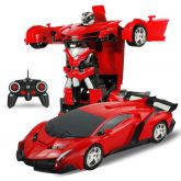 Carro Modelo Transformação Robots  Carro de Controle Remoto  Brinquedos