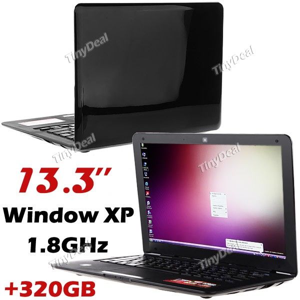 13.3" Window XP OS Notebook Laptop with Camera (CPU Intel