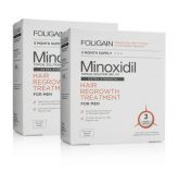 FOLIGAIN MINOXIDIL 5% HAIR REGROWTH TREATMENT FOR MEN Suprimento para 6 Meses