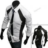Men's Fashion Long Sleeve Slim Cotton   NST-74243