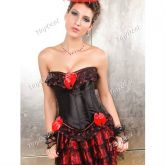 Ballet bowknot Buckle Clasp Mulheres Corset Panty NCB-42822
