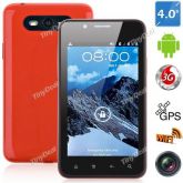 4.0" Capacitive Touch Broadcom BCM21654 Android 4.0.3 OS 3G