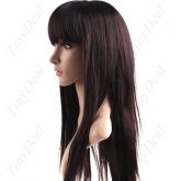 with Full Bangs Hairpiece Hair Wear Item NHP-25240