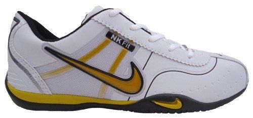 Tênis Nike Fit Branco e Amarelo MOD:10255
