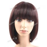 with Flat Bangs Hairpiece Hair Wear Item NHP-42303