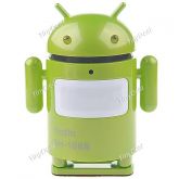 Android Robot Shaped Intelligent GSM Network Family Protecti