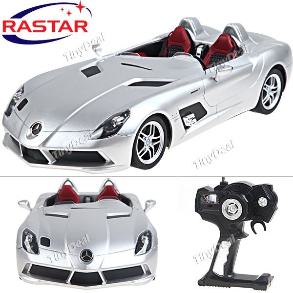 Remote R/C Car Racer 1:12 Scale - Silver FCA-54062