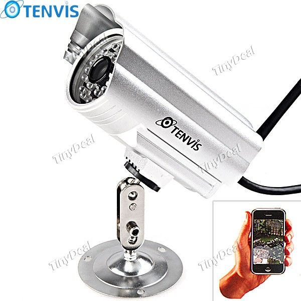 TENVIS Sem Fio WiFi 300K pixels 30-LED IR IP CCTV Bala Câmer