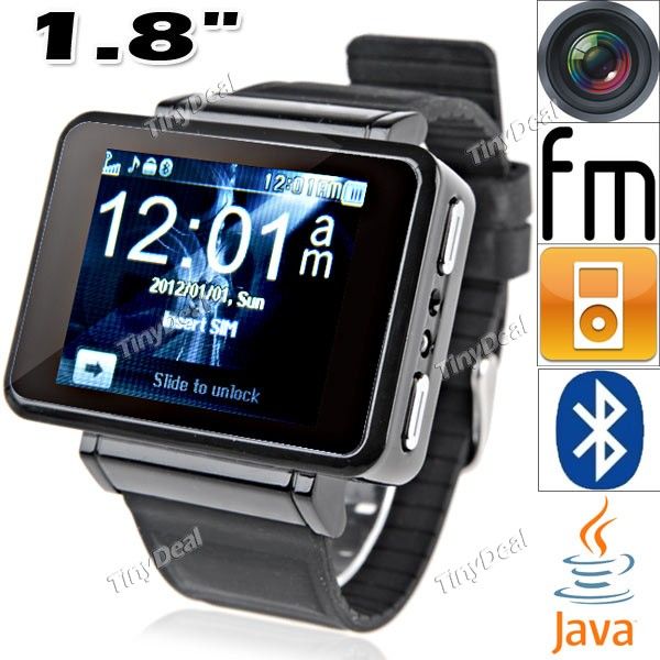 Phone w Bluetooth/ Camera/ JAVA/ Torch - Black P05-K1JH