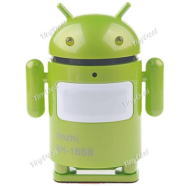 Android Robot Shaped Intelligent GSM Network Family Protecti